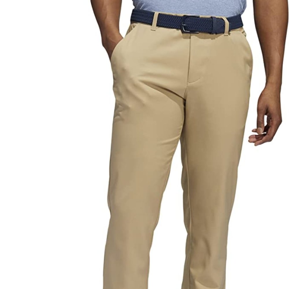 adidas Men's Ultimate365 Golf Pants - Tan 34x30
